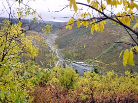 Herbststimmung bei Keno City